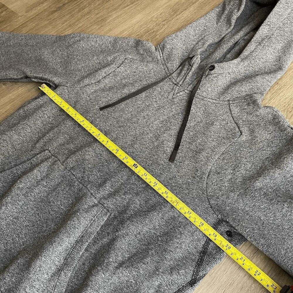 Lululemon Warm For Winter Hoodie Heather Speckled Black 6 - Picture 6 of 7